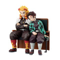 Demon Slayer: Kimetsu no Yaiba - Tanjiro Kamado & Kyojuro Rengoku ICHIBANSHO Figure Set - Fundom
