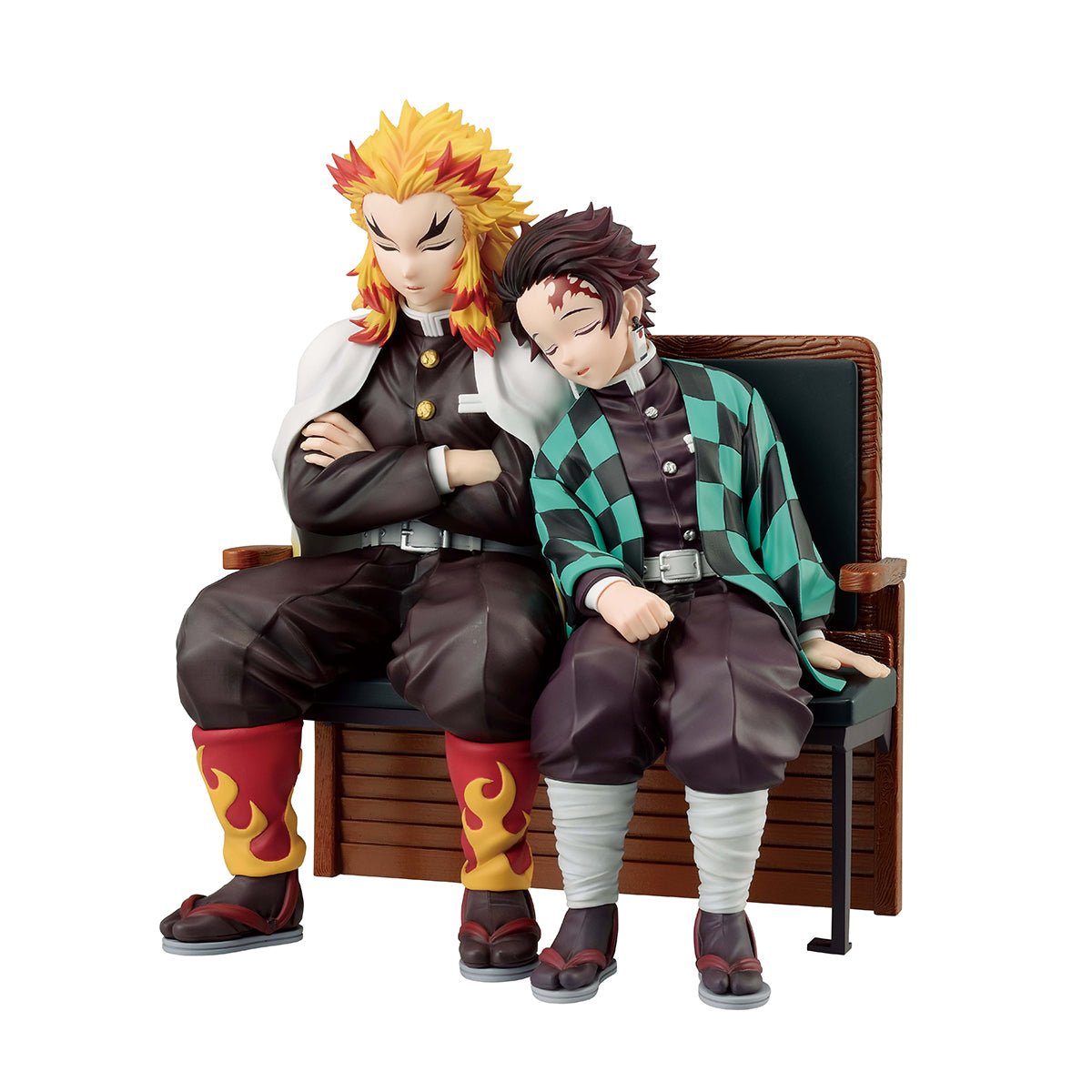 Demon Slayer: Kimetsu no Yaiba - Tanjiro Kamado & Kyojuro Rengoku ICHIBANSHO Figure Set - Fundom