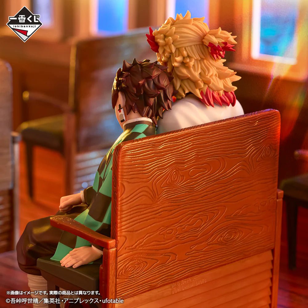 Demon Slayer: Kimetsu no Yaiba - Tanjiro Kamado & Kyojuro Rengoku ICHIBANSHO Figure Set - Fundom
