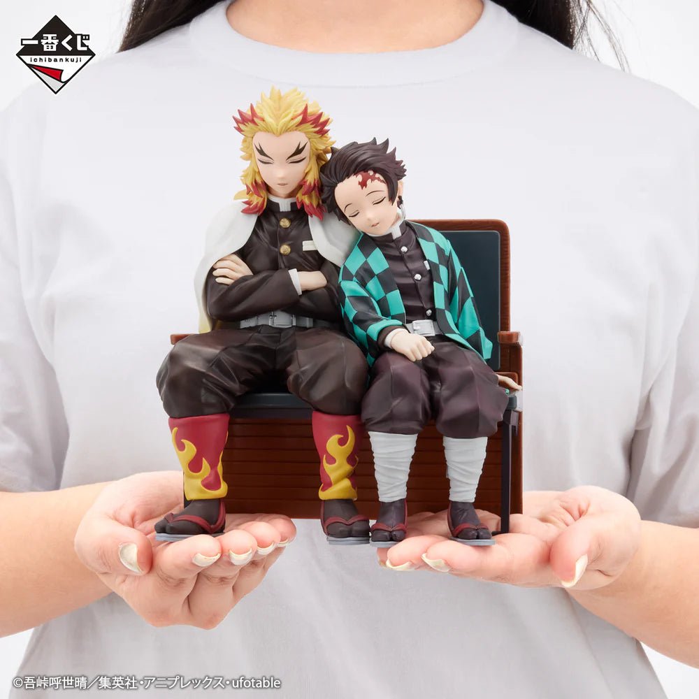 Demon Slayer: Kimetsu no Yaiba - Tanjiro Kamado & Kyojuro Rengoku ICHIBANSHO Figure Set - Fundom