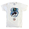 Demon Slayer Kimetsu No Yaiba the Movie Mugen Train Tanjiro Water Adult T-Shirt - Fundom