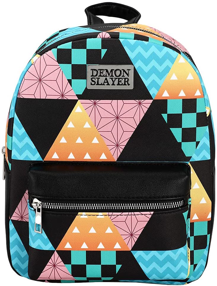 Demon Slayer Nezuko And Tanjiro Pattern Anime Mini Backpack - Fundom