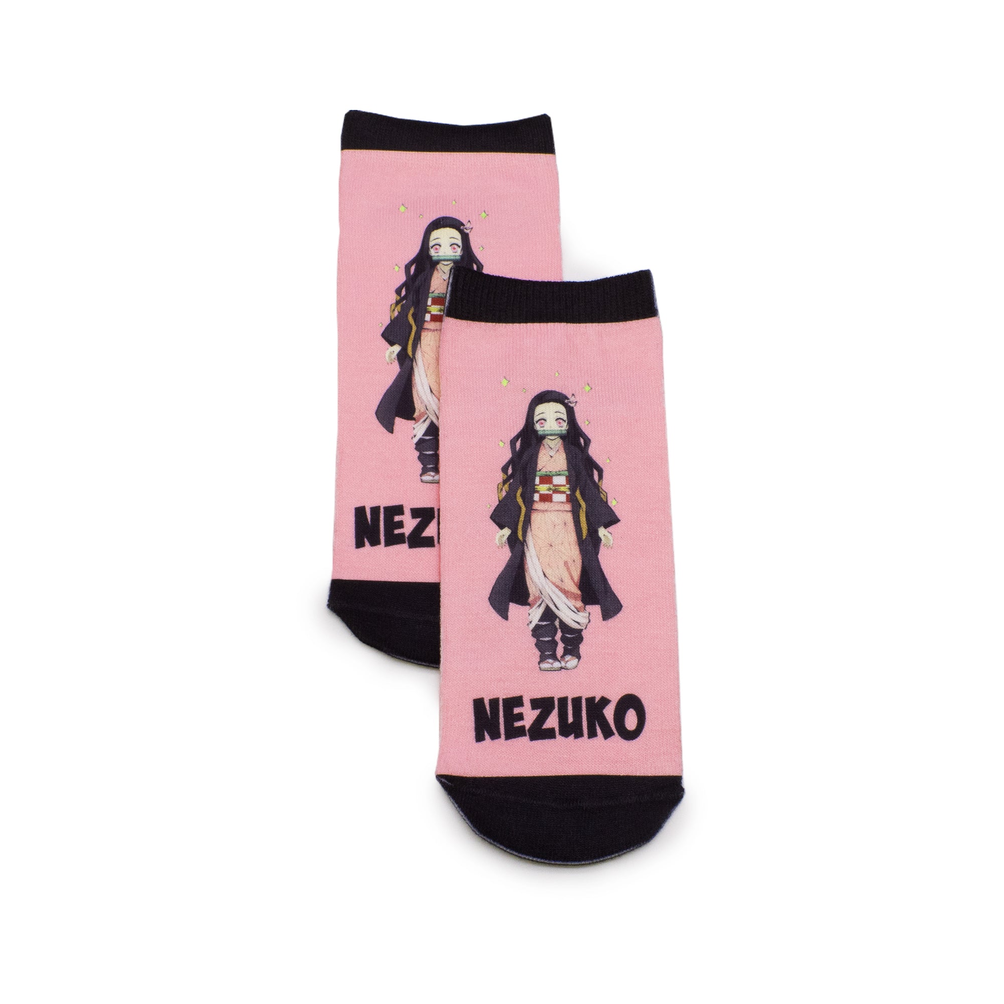Demon Slayer Nezuko Character Anime Ankle Socks - Fundom