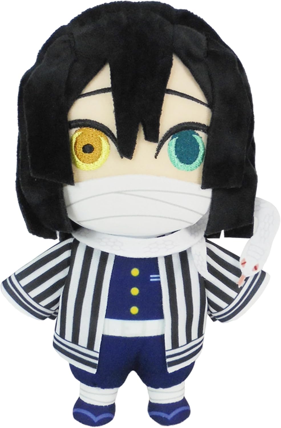 Demon Slayer - Obanai Iguro Plush 8" Great Eastern Entertainment - Fundom