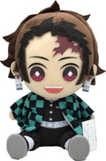 Demon Slayer - Tanjiro Kamado Sitting Plush 7" Great Eastern Entertainment - Fundom