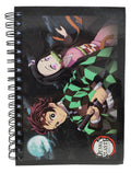 Demon Slayer Tanjiro & Nezuko Anime Spiral Notebook - Fundom
