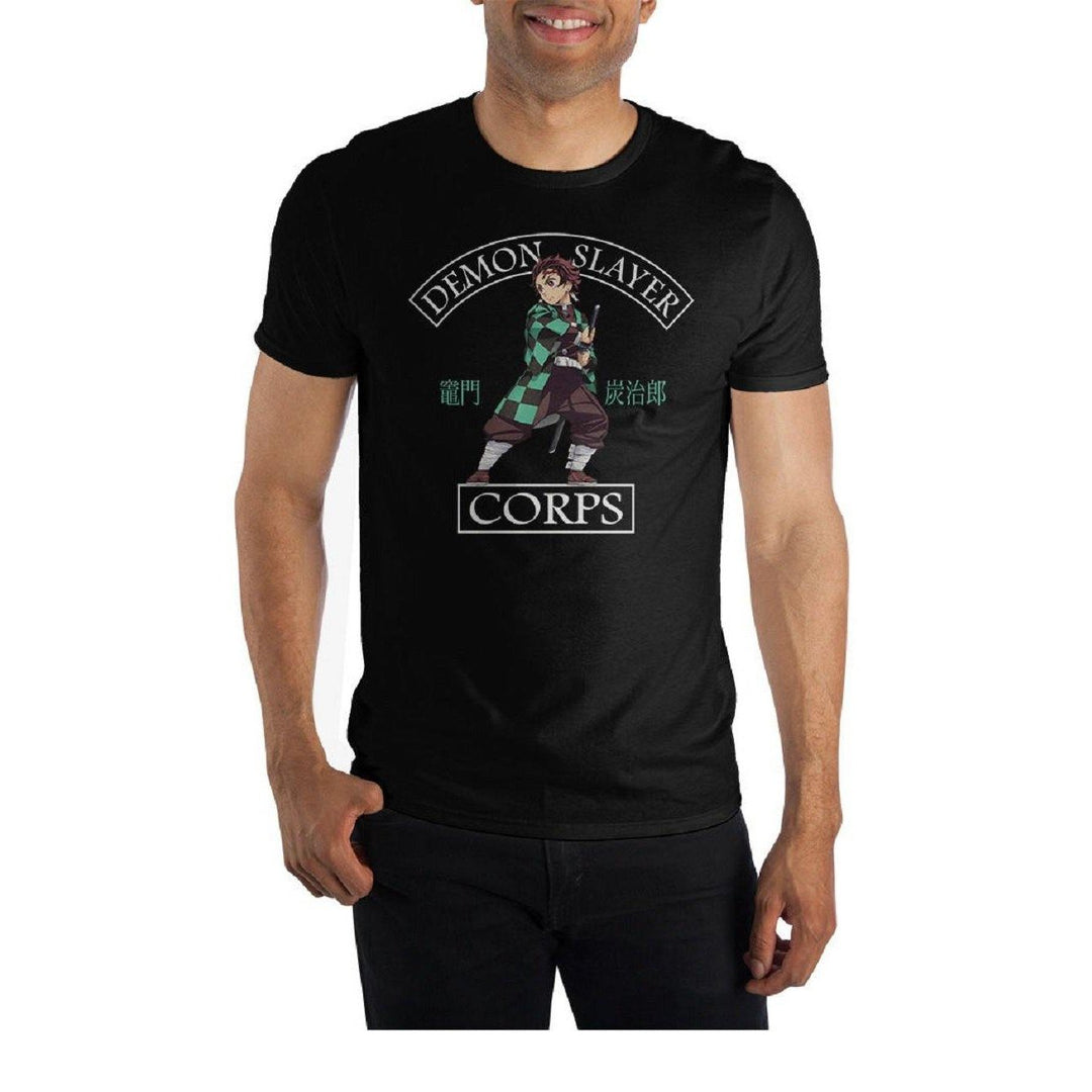 Demon Slayer Corps Tanjiro Kamado Anime Adult T-Shirt