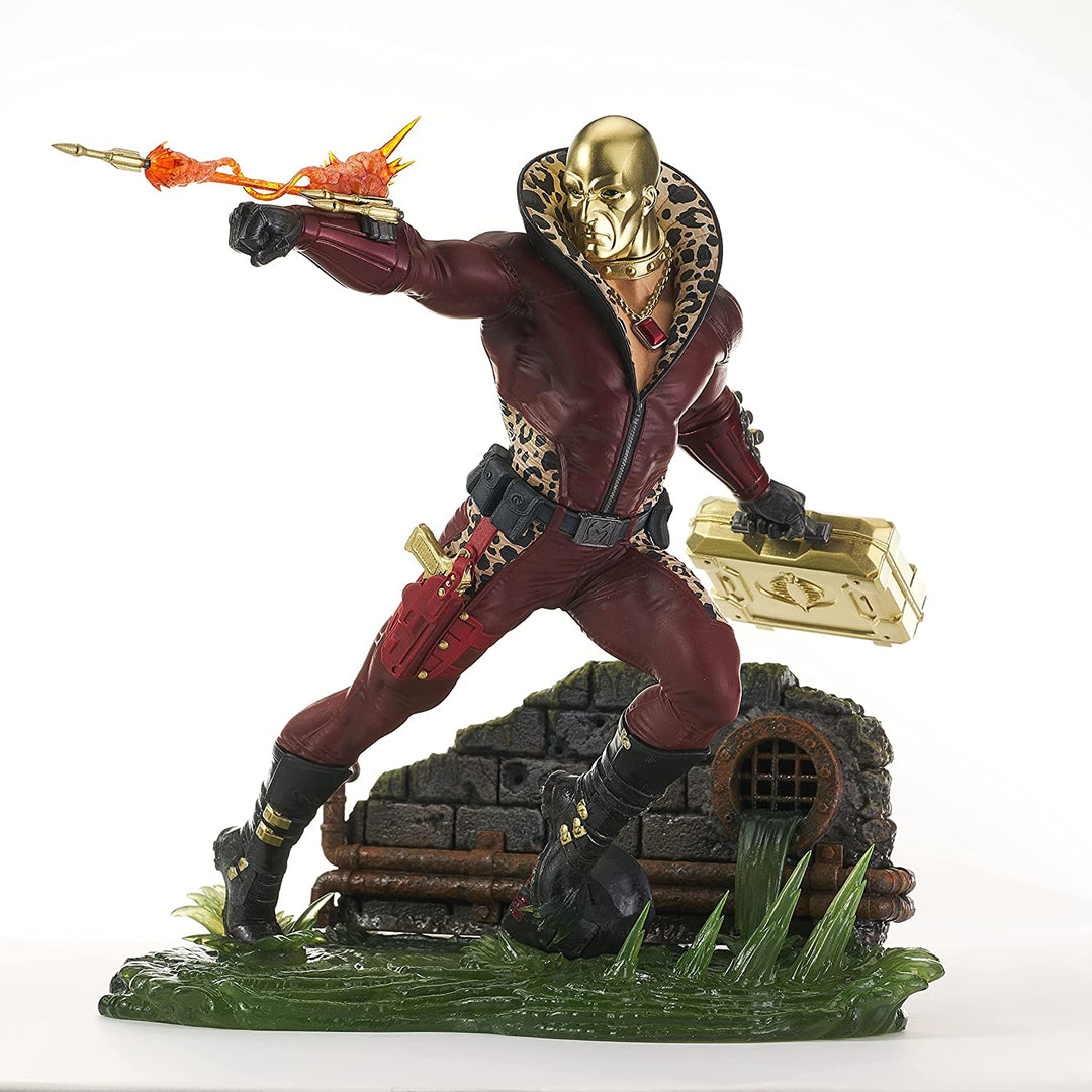 Diamond Select Toys G.I. Joe Gallery Profit Director Destro PVC Statue - Fundom