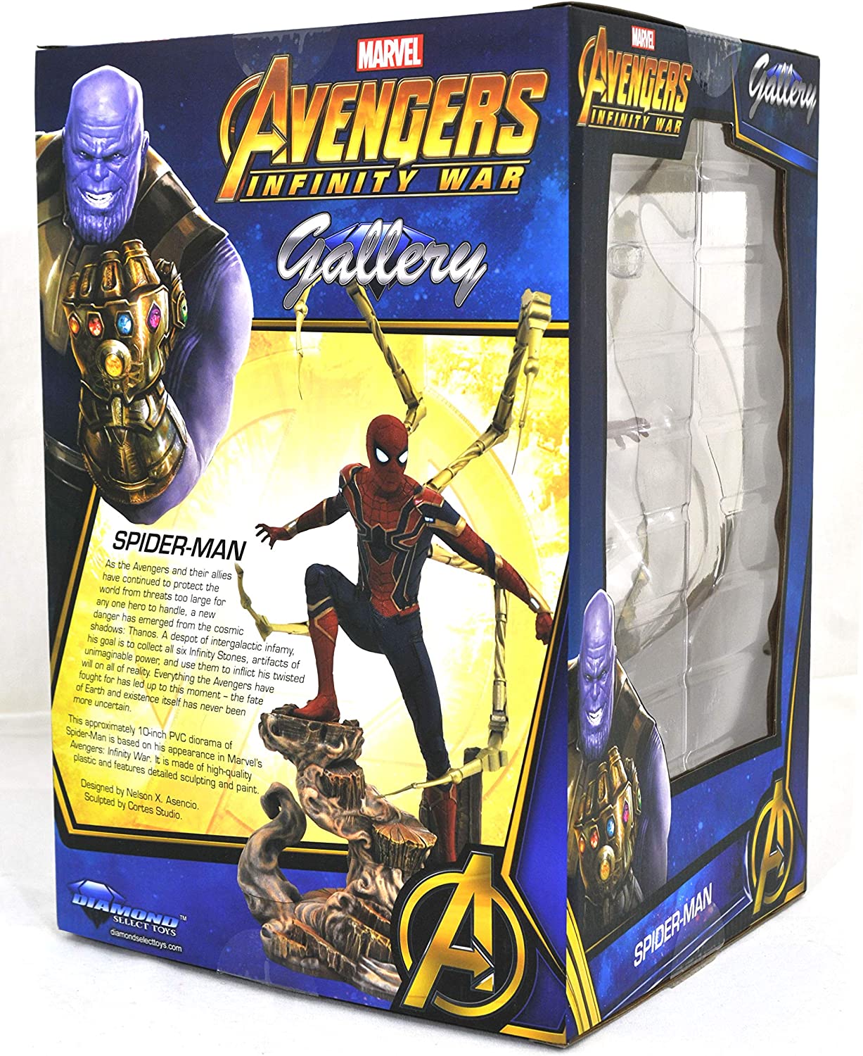 Diamond Select Toys Marvel Gallery: Avengers Infinity War Movie Spider - Man Pvc Gallery Figure - Fundom