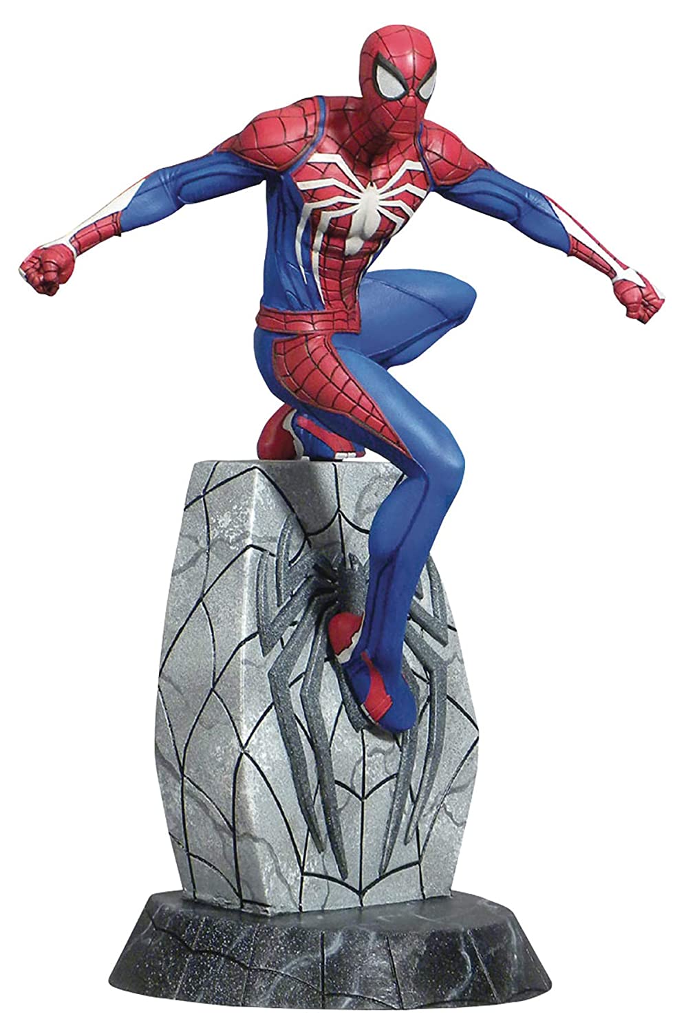 Diamond Select Toys Marvel Gallery: Spider - Man (Playstation 4 Video Game Version) PVC Figure - Fundom