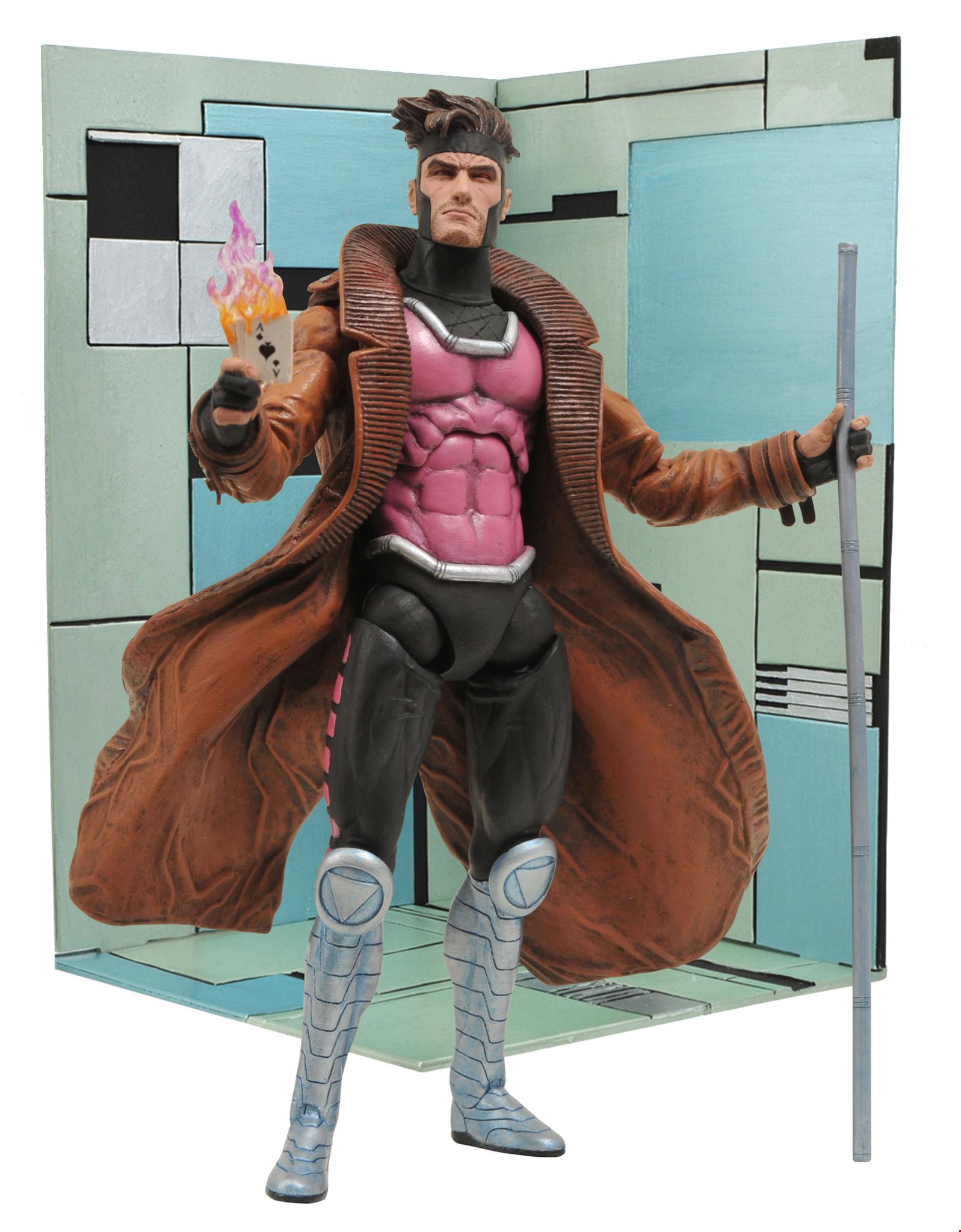 Diamond Select Toys Marvel Select: Gambit Action Figure - Fundom