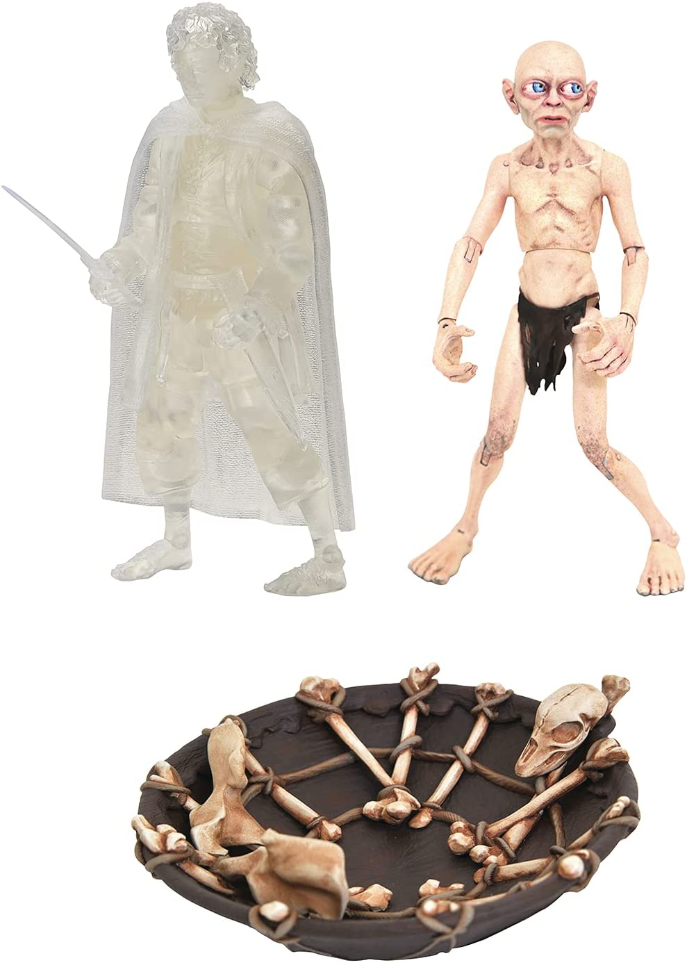 Diamond Select Toys The Lord of The Rings: Frodo & Gollum Deluxe Action Figure Box Set - Fundom