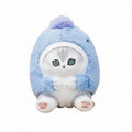 Mofusand Stegosaurus Cat Plush Keychain