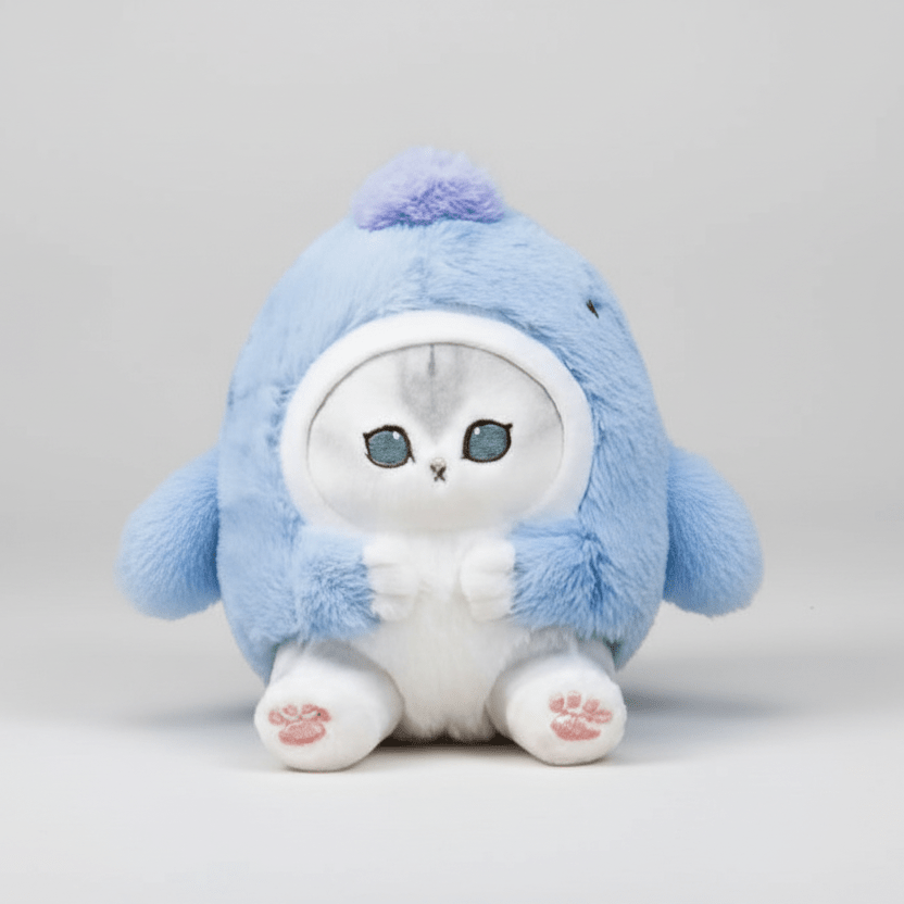 Mofusand Stegosaurus Cat Plush Keychain - Fundom
