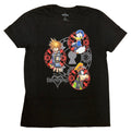 Disney Kingdom Hearts Group Adult T-Shirt - Fundom