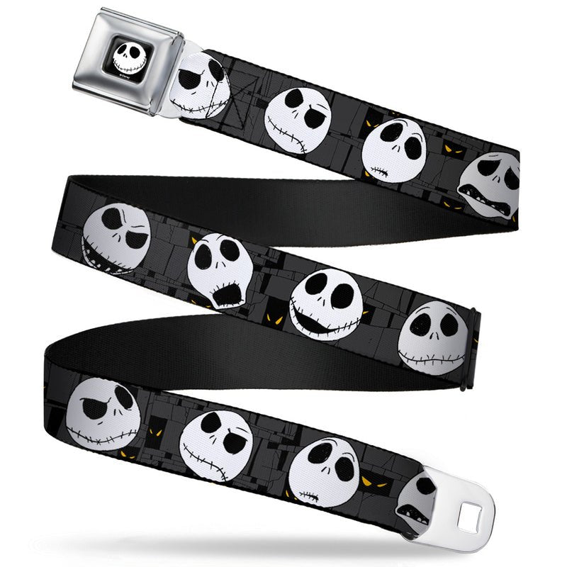 Disney Nightmare Before Christmas Jack Full Color Seatbelt Belt - Fundom