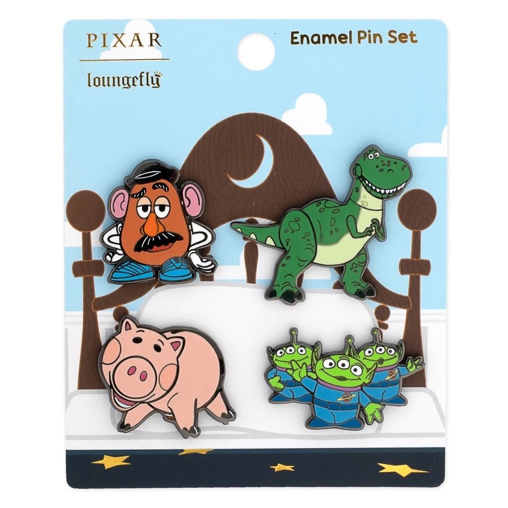 Disney Pixar Toy Story Pop! by Loungefly 4 Piece Enamel Pins Set - Fundom