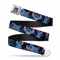 Disney Stitch Poses With Tropical Flora Seatbelt Belt - Fundom