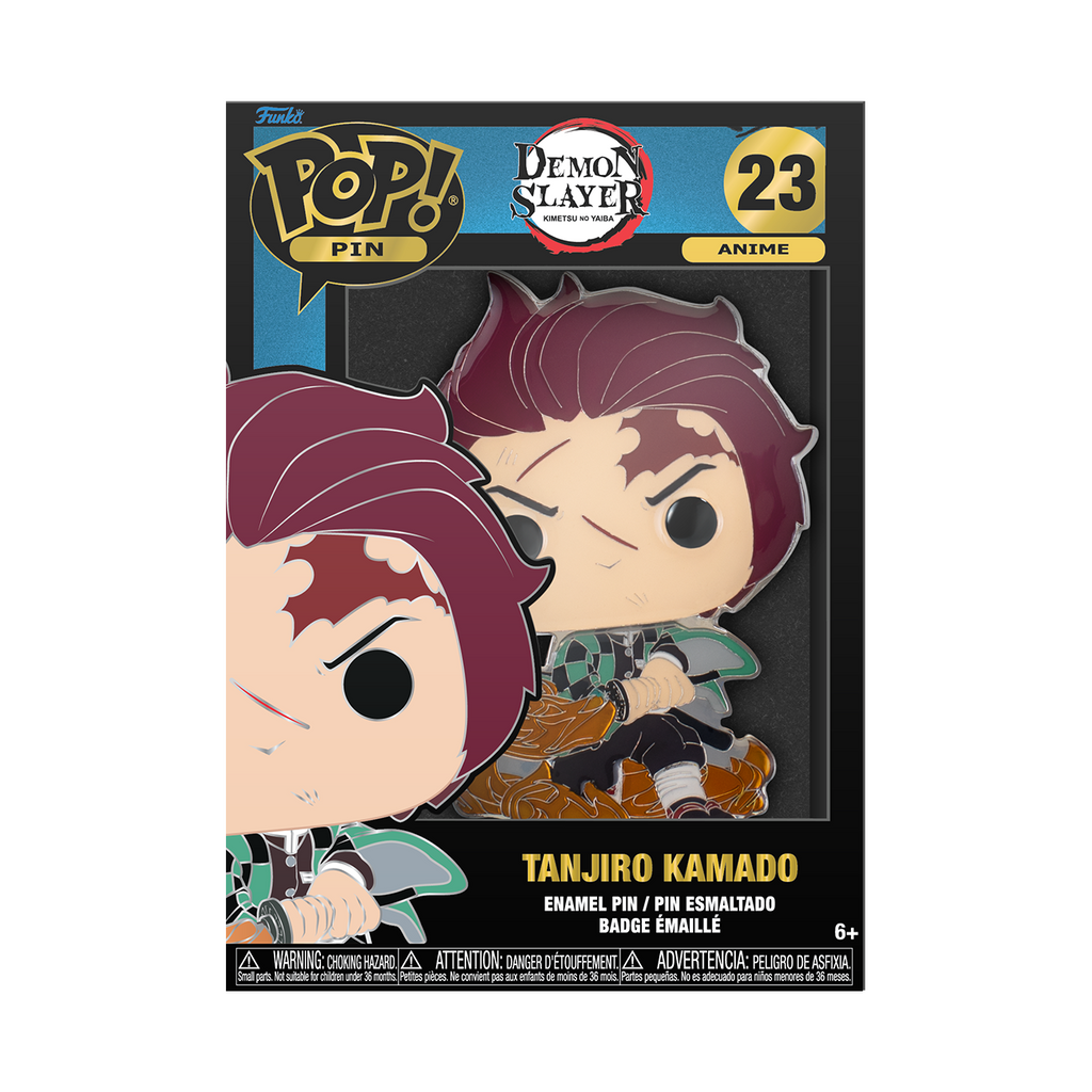 Funko Pop! Pin: Demon Slayer - Tanjiro Kamado #23