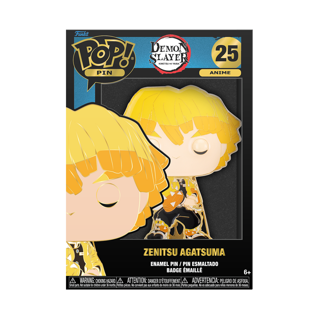 Funko Pop! Pin: Demon Slayer: Kimetsu no Yaiba - Zenitsu Agatsuma #25