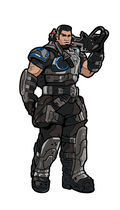 FiGPiN AP Artist Proof Gears of War Dominic "Dom" Santiago 273 Collectible Enamel Pin
