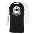 Dragon Ball Capsule Corp Symbol Baseball T-Shirt - Fundom