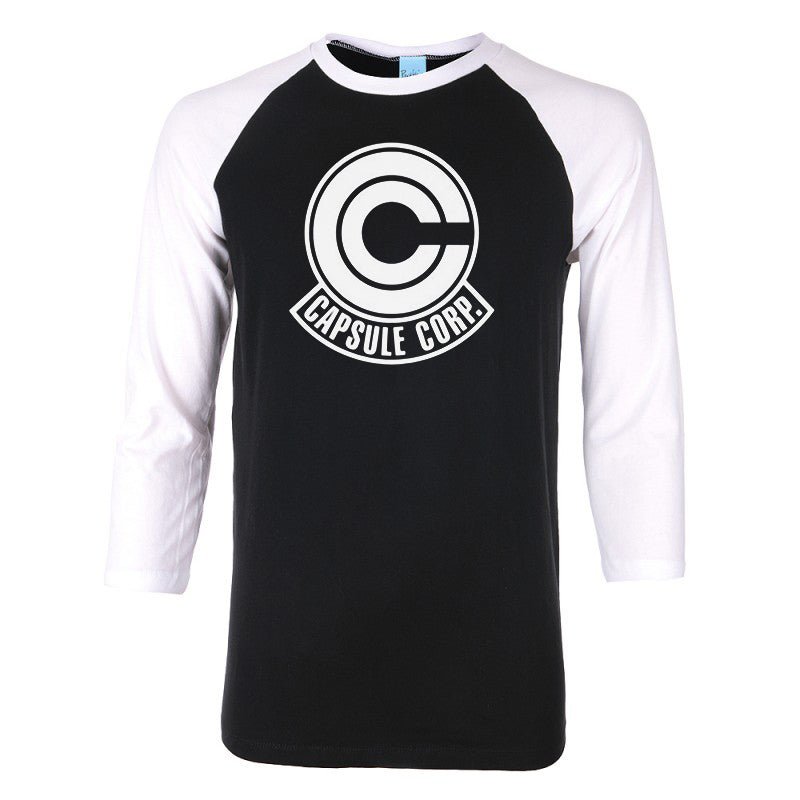 Dragon Ball Capsule Corp Symbol Baseball T-Shirt - Fundom
