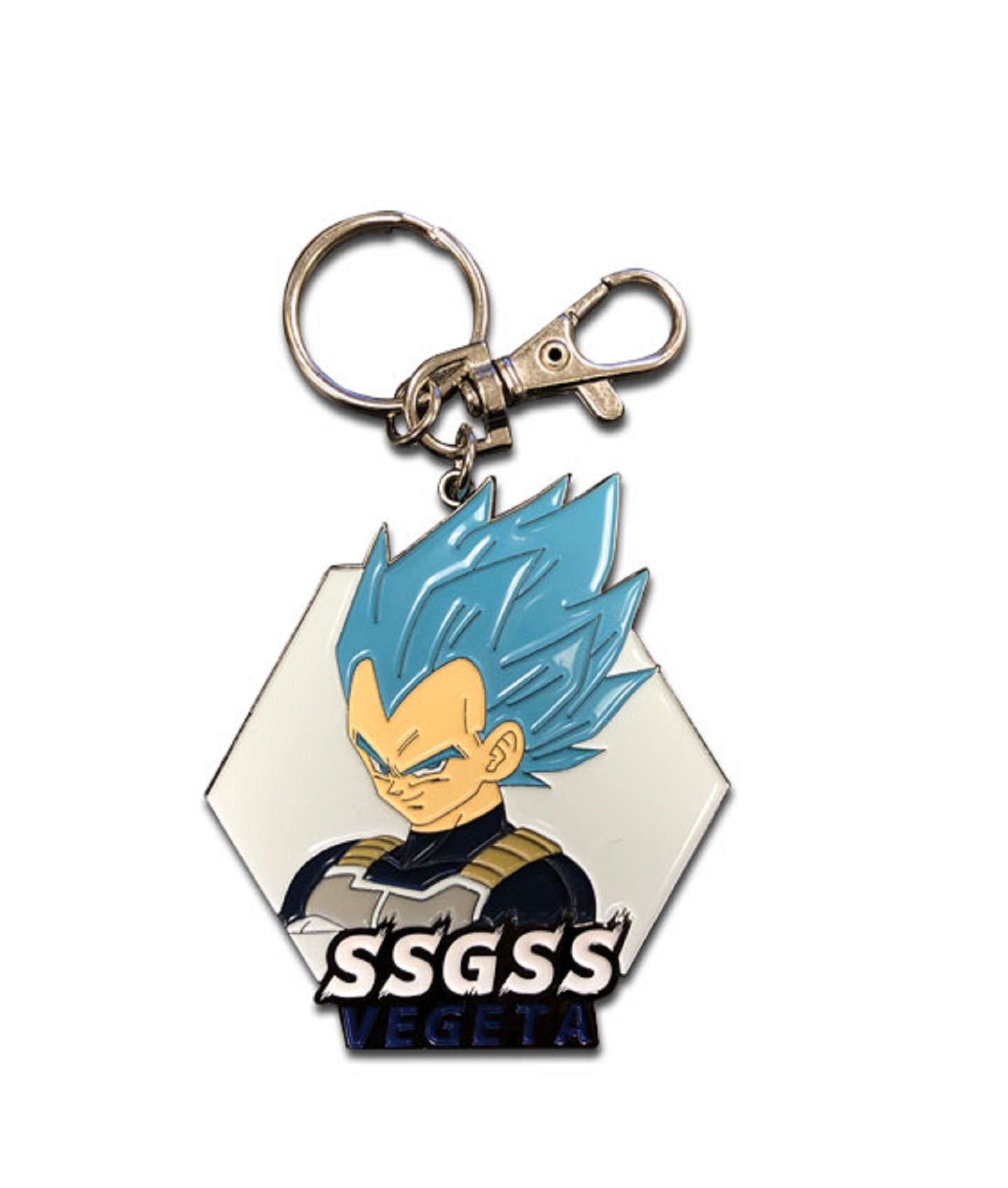 Dragon Ball Super Broly - Ssgss Vegeta Anime Metal Keychain - Fundom