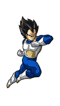 Dragon Ball Super FiGPiN 835 Vegeta Pin - Fundom