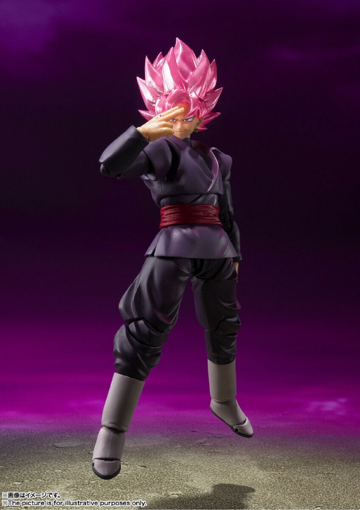 Dragon Ball Super Goku Black Super Saiyan Rose Bandai Spirits S.H. Figuarts Figure - Fundom
