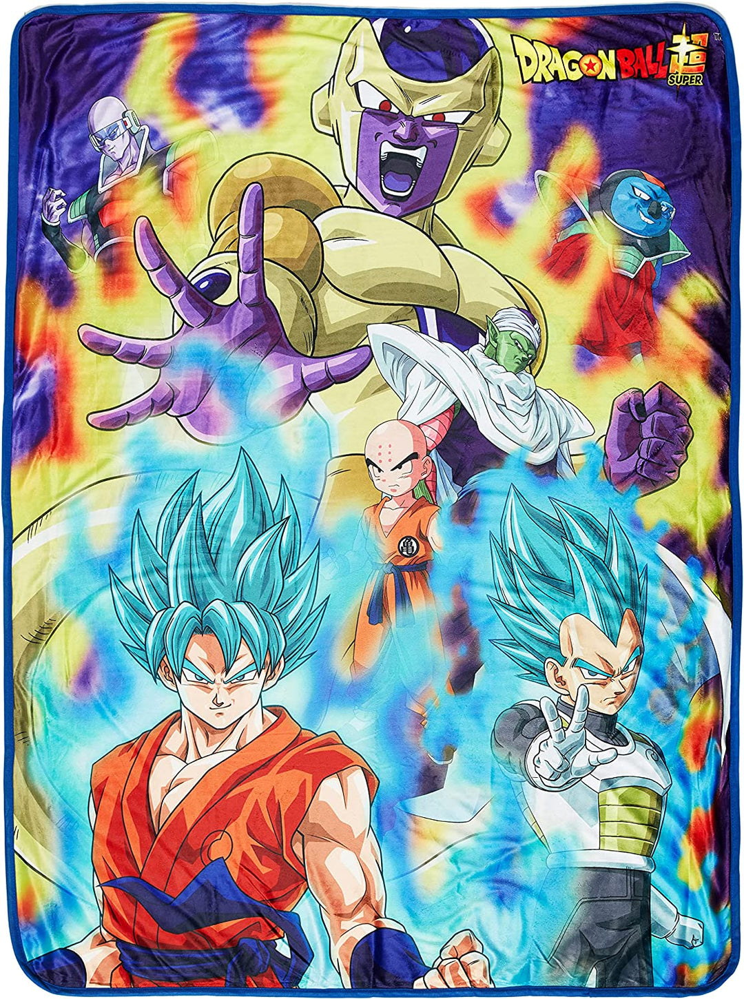 Dragon Ball Super - Group 3 Sublimation Throw Blanket 60in By 46in - Fundom