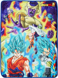 Dragon Ball Super - Group 3 Sublimation Throw Blanket 60in By 46in - Fundom