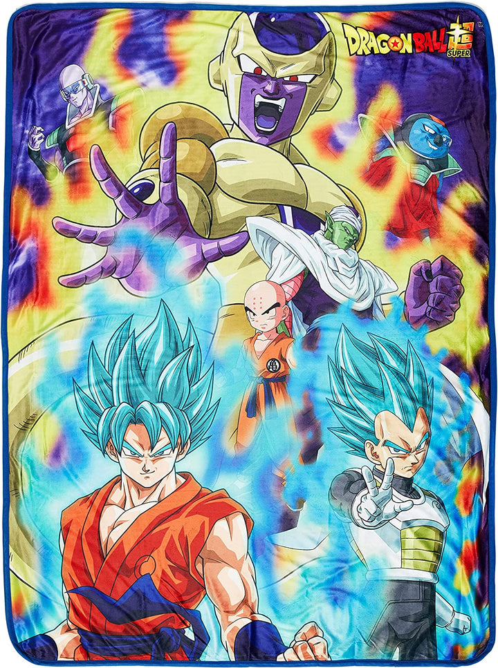 Dragon Ball Super - Group 3 Sublimation Throw Blanket 60in By 46in - Fundom