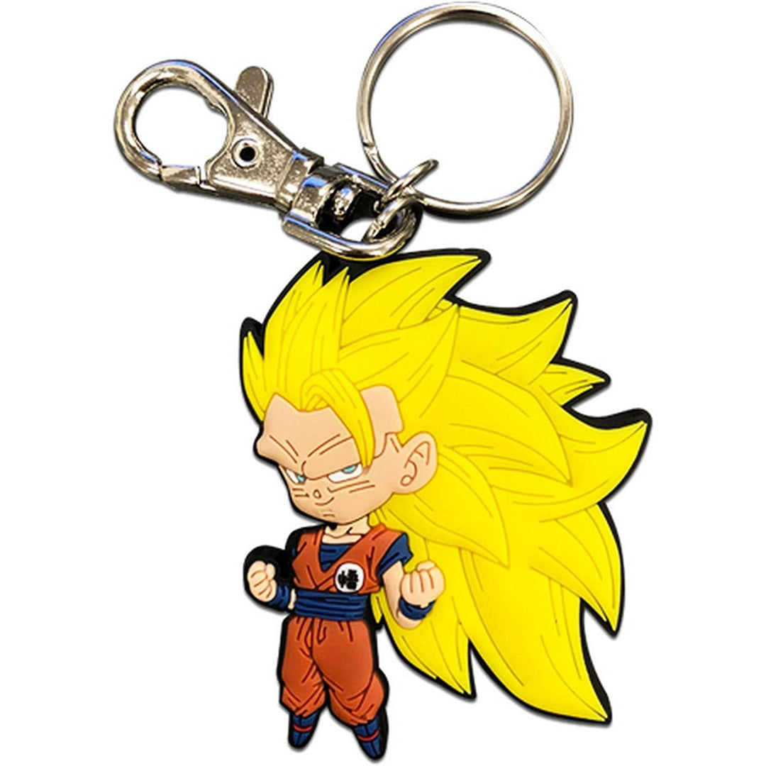 Dragon Ball Super - SD SS3 Goku PVC Keychain Great Eastern Entertainment - Fundom