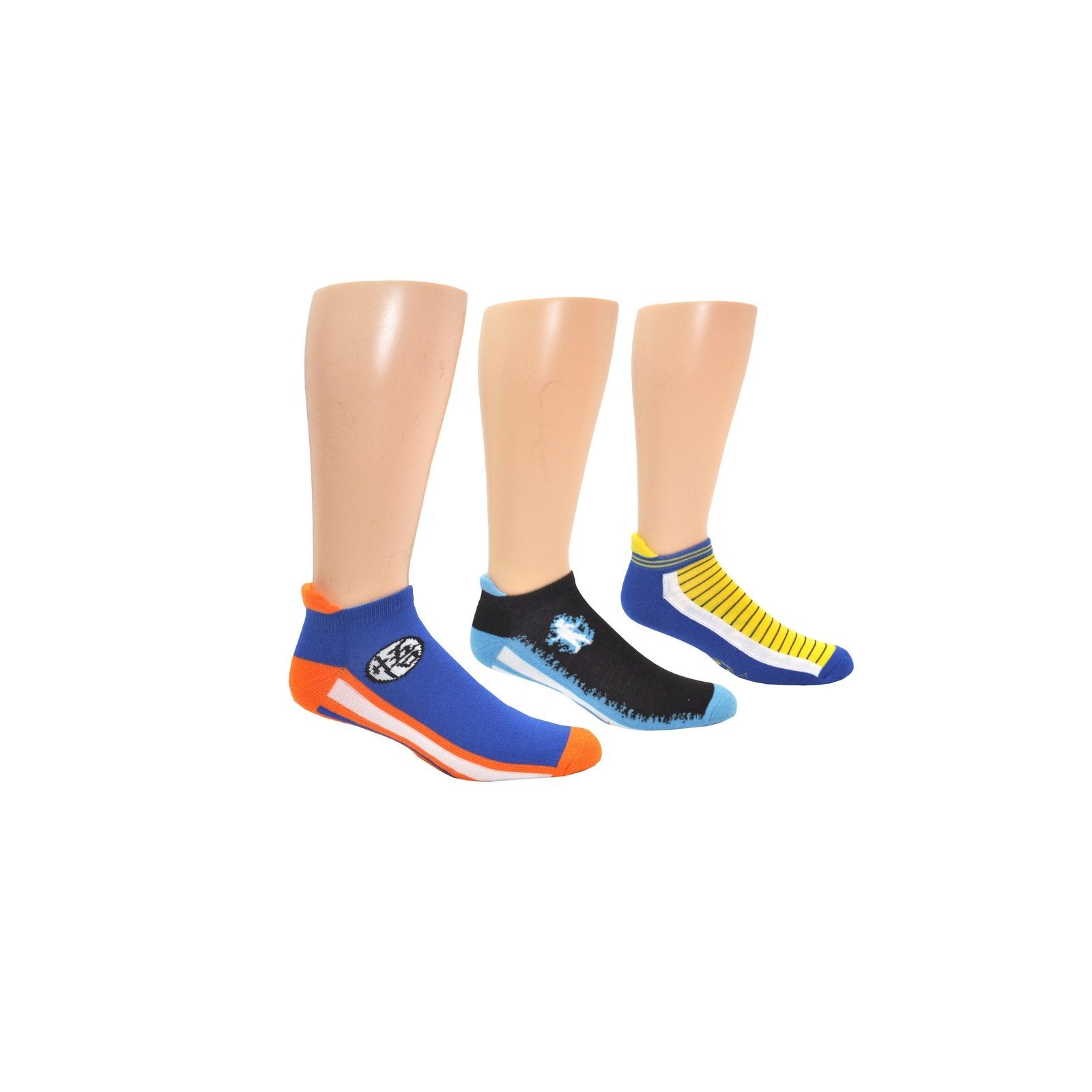 Dragon Ball Super Symbols Kame And Capsule Anime Lowcut Socks 3 Pack - Fundom