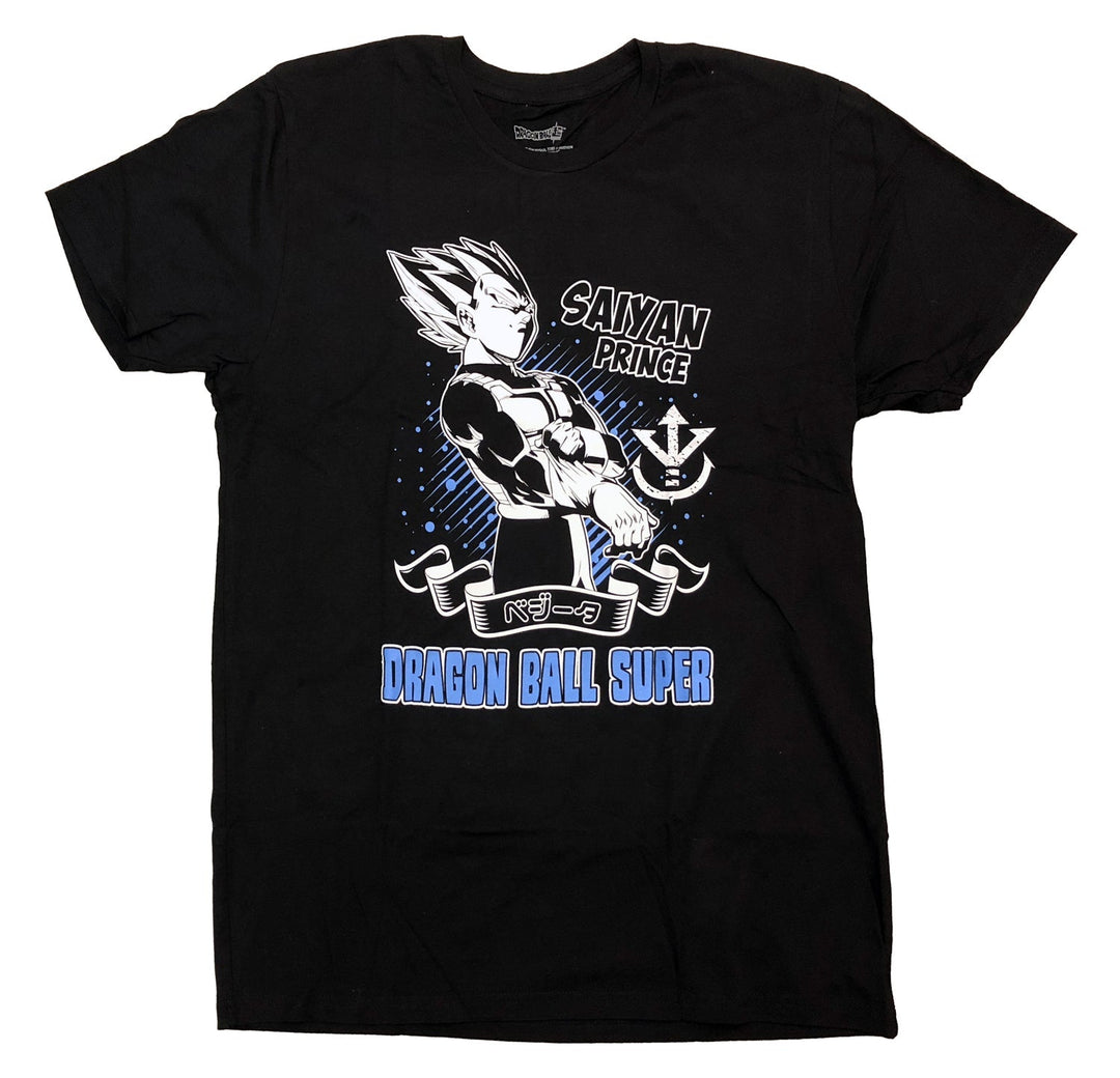 Dragon Ball Super Vegeta Saiyan Prince Adult T-Shirt - Fundom