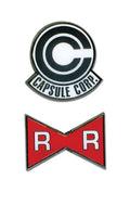 Dragon Ball Z Capsule Corp And Red Ribbon Army Anime Enamel Pin Set - Fundom