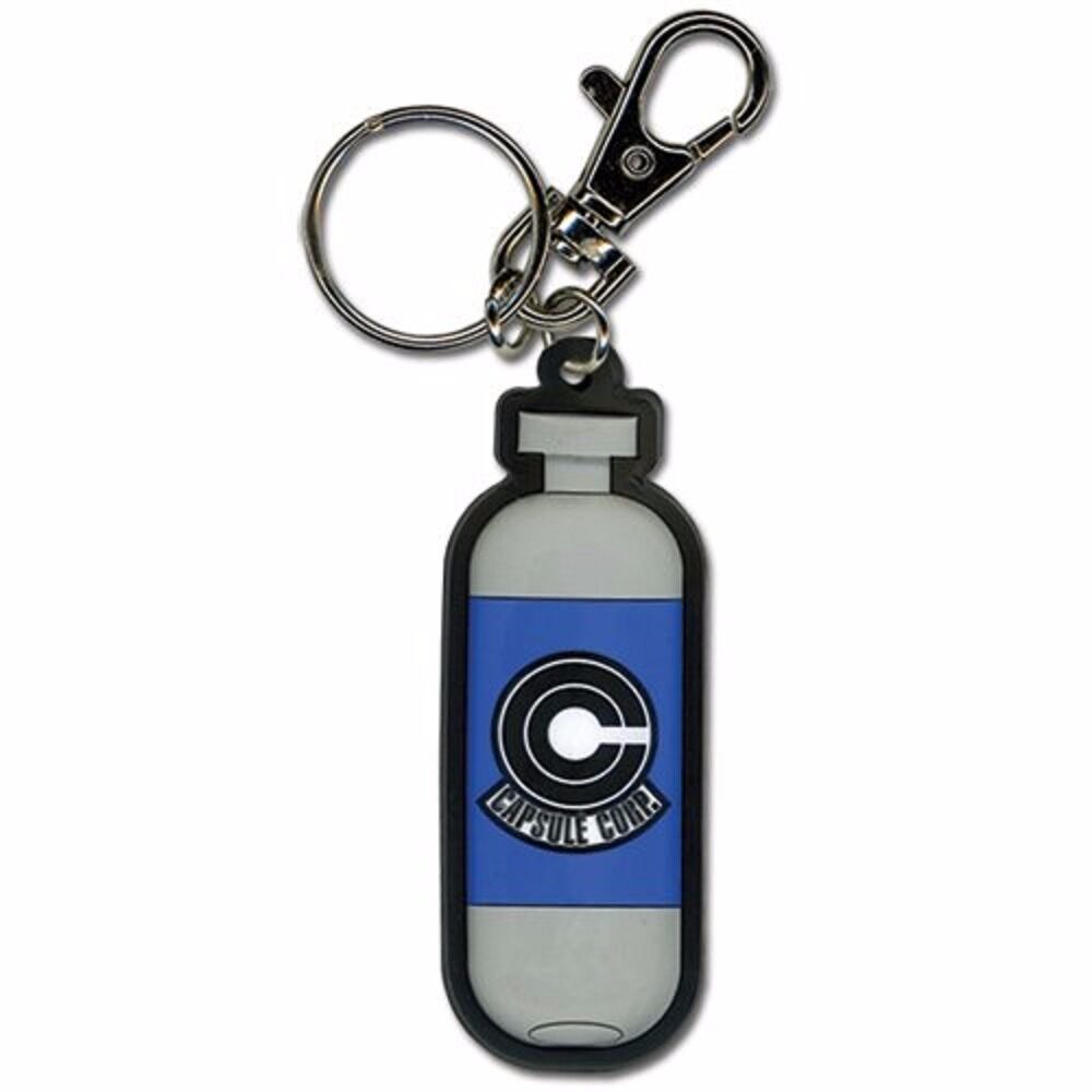 Dragon Ball Z - Capsule Corp Keychain Key Ring Great Eastern Entertainment - Fundom