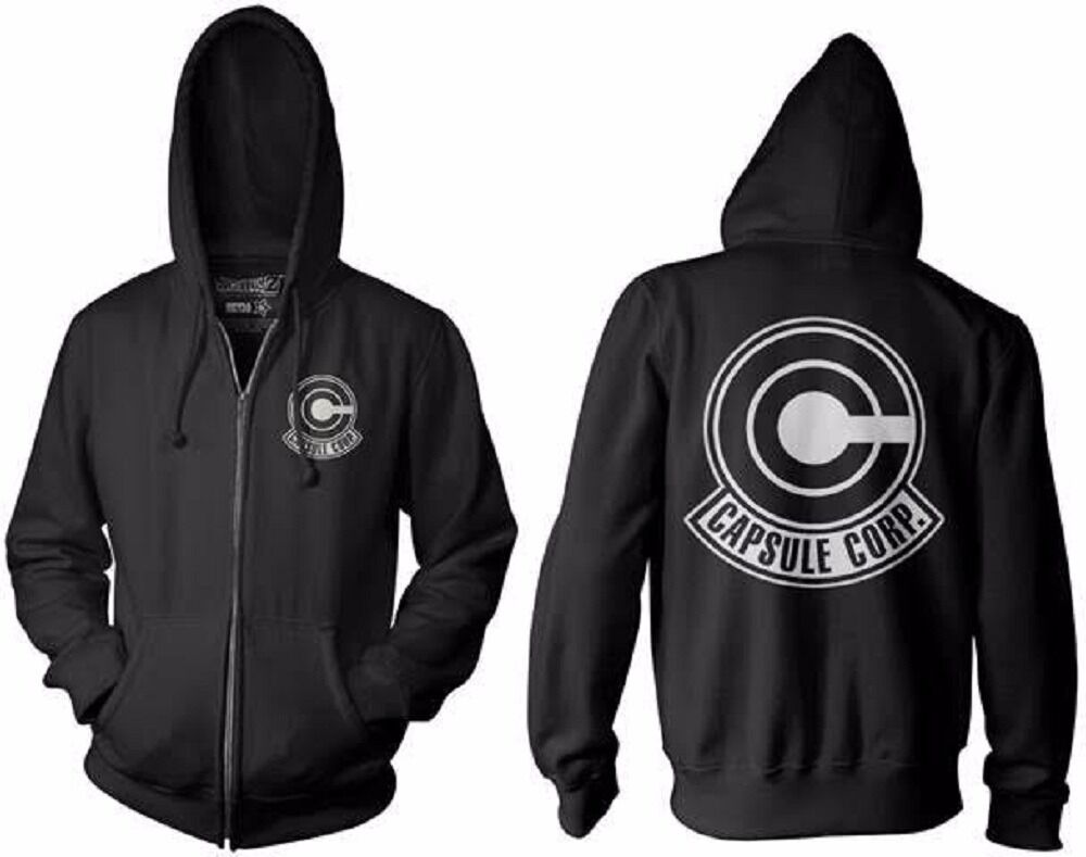 Dragon Ball Z Capsule Corp Symbol Dragon Ball Adult Fleece Hoodie - Fundom