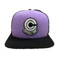 Dragon Ball Z Capsule Corp Symbol Trunks Snapback Hat - Fundom