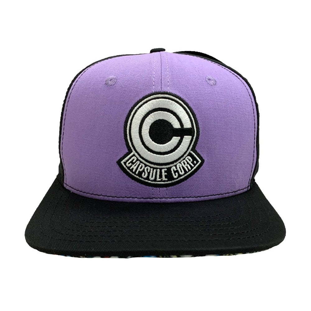 Dragon Ball Z Capsule Corp Symbol Trunks Snapback Hat - Fundom