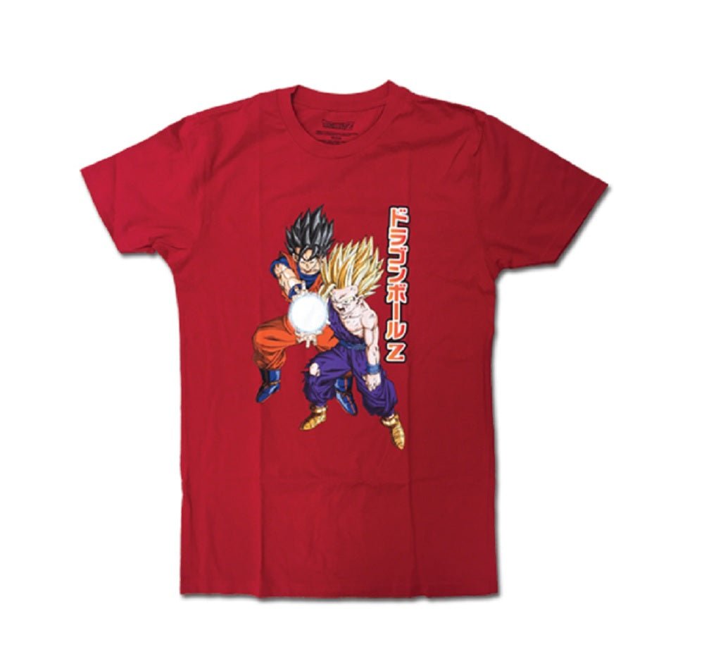 Dragon Ball Z Goku And Gohan Kamehameha Japanese T Shirt - Fundom