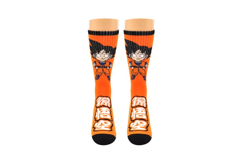 Dragon Ball Z Goku Chibi Anime Athletic Crew Socks - Fundom