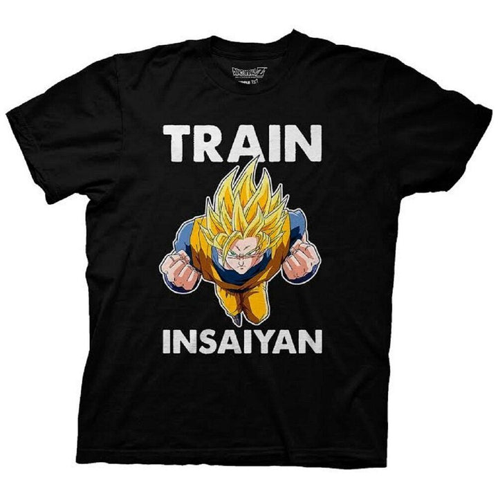Dragon Ball Z Goku Train Insaiyan Dragon Ball Adult T-Shirt - Fundom