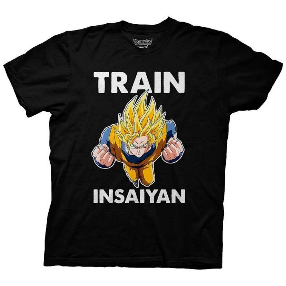 Dragon Ball Z Goku Train Insaiyan Dragon Ball Adult T-Shirt - Fundom