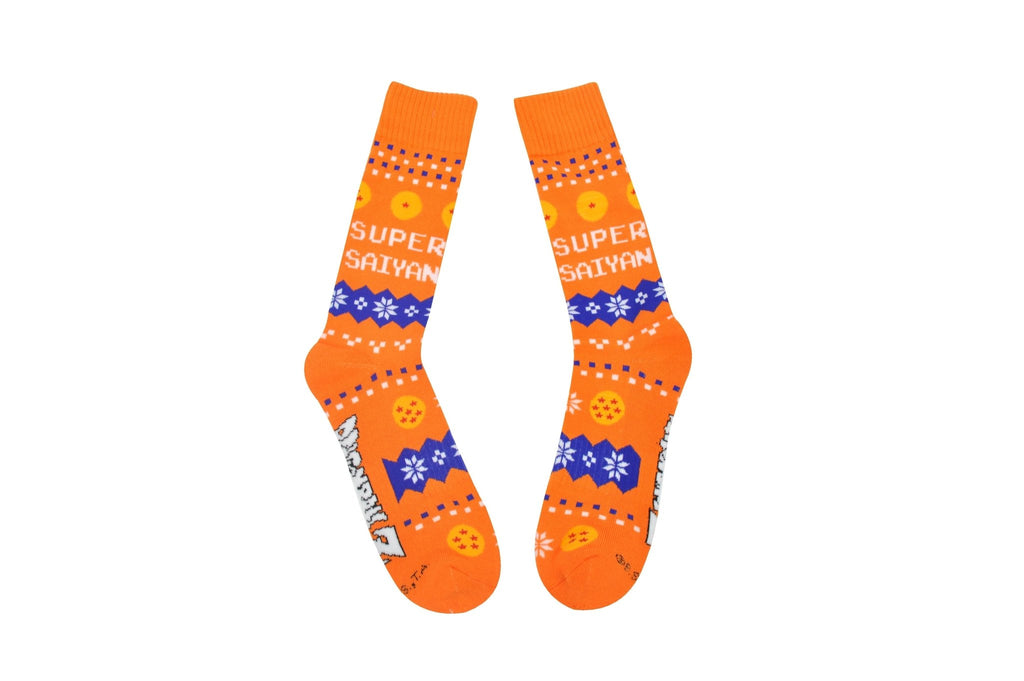 Dragon Ball Z Holiday Anime Athletic Crew Socks - Fundom