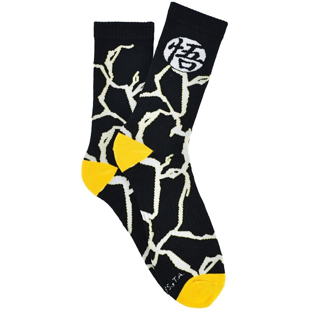 Dragon Ball Z Lightening And Goku, 4 Star Anime 2 Pack Crew Socks - Fundom