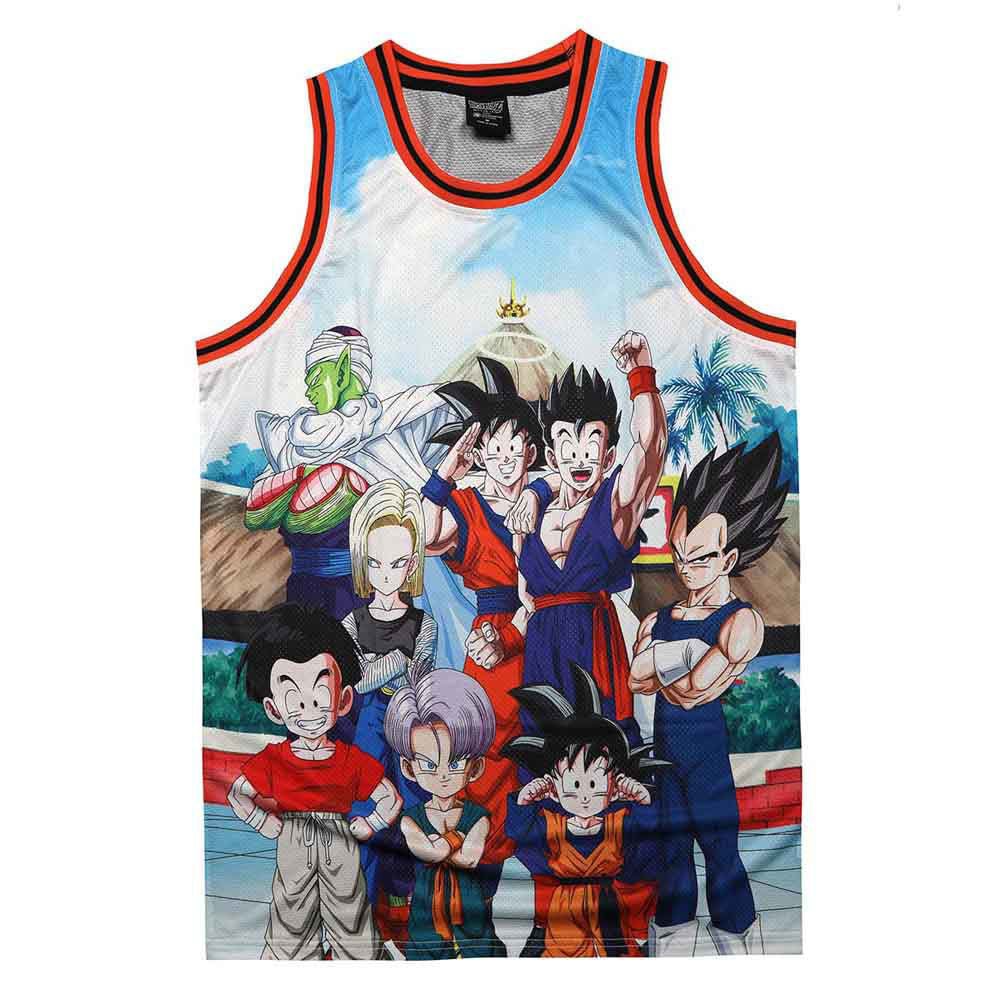 Dragon Ball Z Sublimated Characters Basketball Unisex Adult Jersey - Fundom