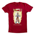 Dragon Ball Z Super Saiyan Goku Red Anime Adult T-Shirt - Fundom