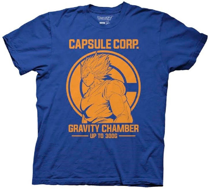 Dragon Ball Z Vegeta Capsule Corp Dragon Ball Adult T-Shirt - Fundom